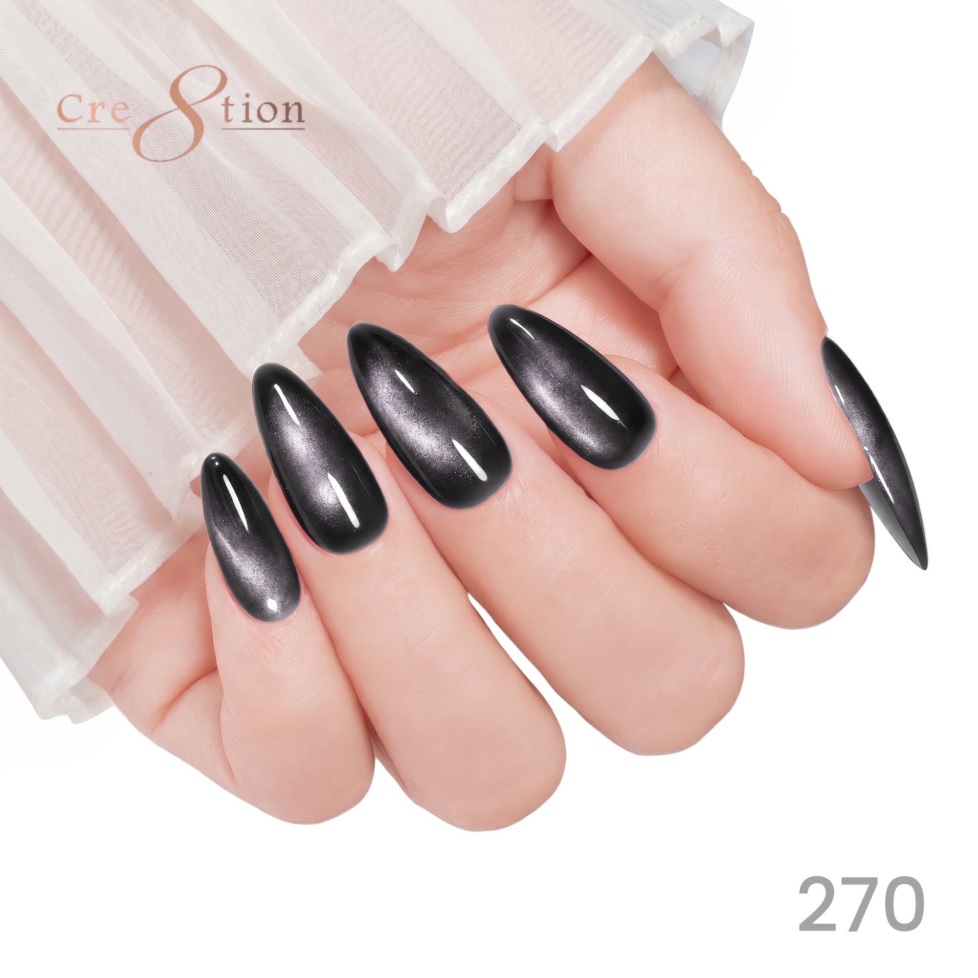 Cre8tion Cat Eye Soak Off Gel 0.5oz 270