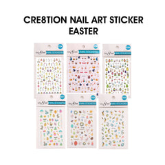 Cre8tion Nail Art Sticker Easter (10 Styles)