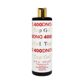 DND Gel Top Coat #400, 16 fl oz Value Size, Scratch Proof & Super Shiny