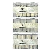 HNS DIAMOND NAIL TIP CLEAR SQUARE