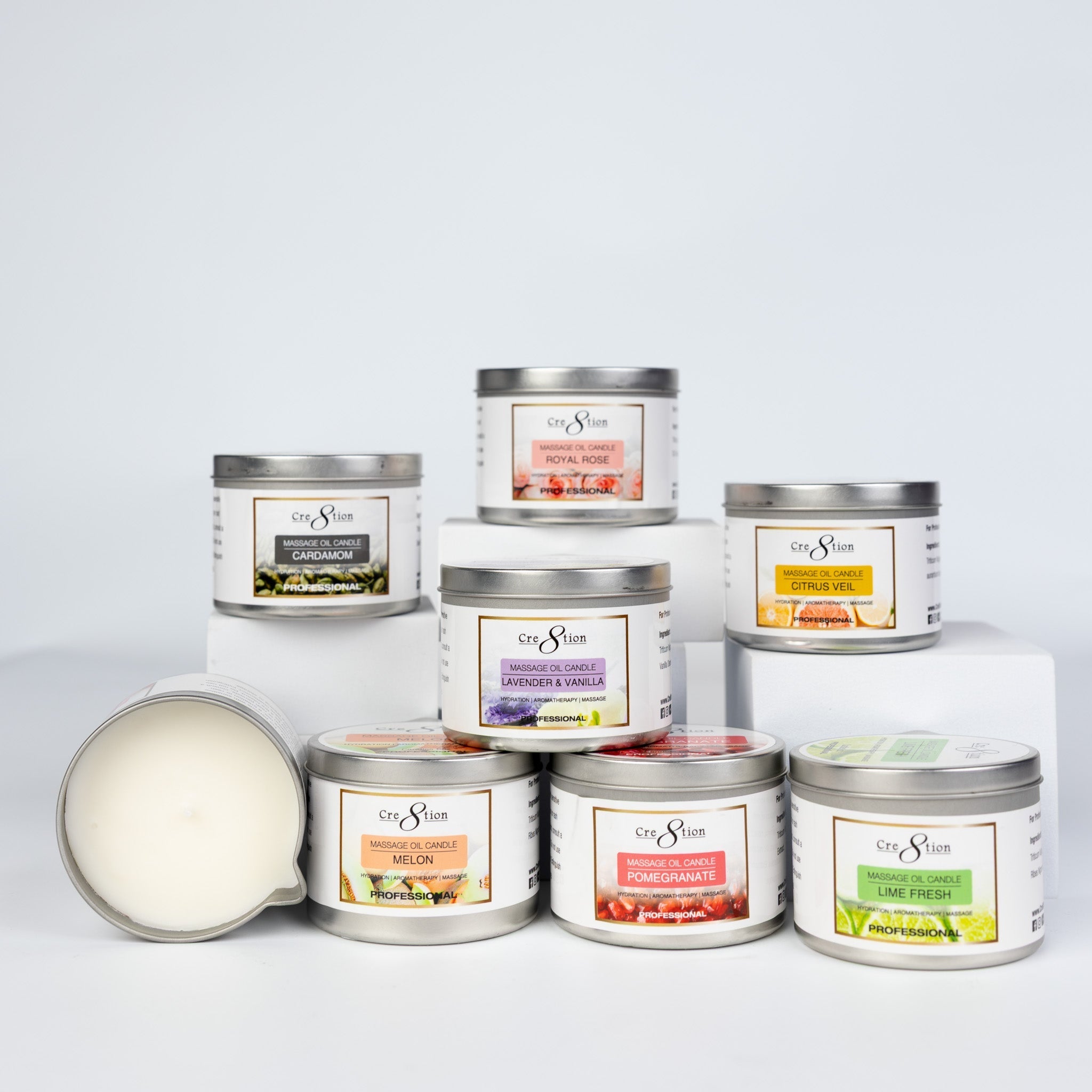 Cre8tion Massage Oil Candles 6oz