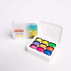 Cre8tion Nail Art Gel - Solid Cream Collection - Summer