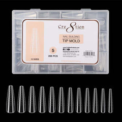 Cre8tion Nail Building Tip Mold 05 288pcs