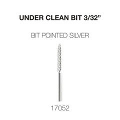 Cre8tion Under Clean 3/32" Carbide Bit - Silver