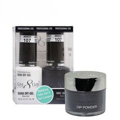 Cre8tion Matching Sets - 107 Midnight Black