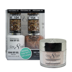 Cre8tion Matching Sets - 154 Copper & Gold