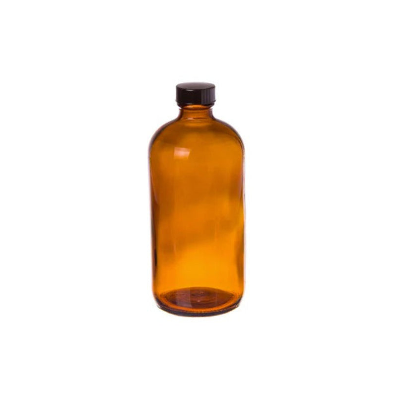 Cre8tion Amber Glass Bottle 8oz