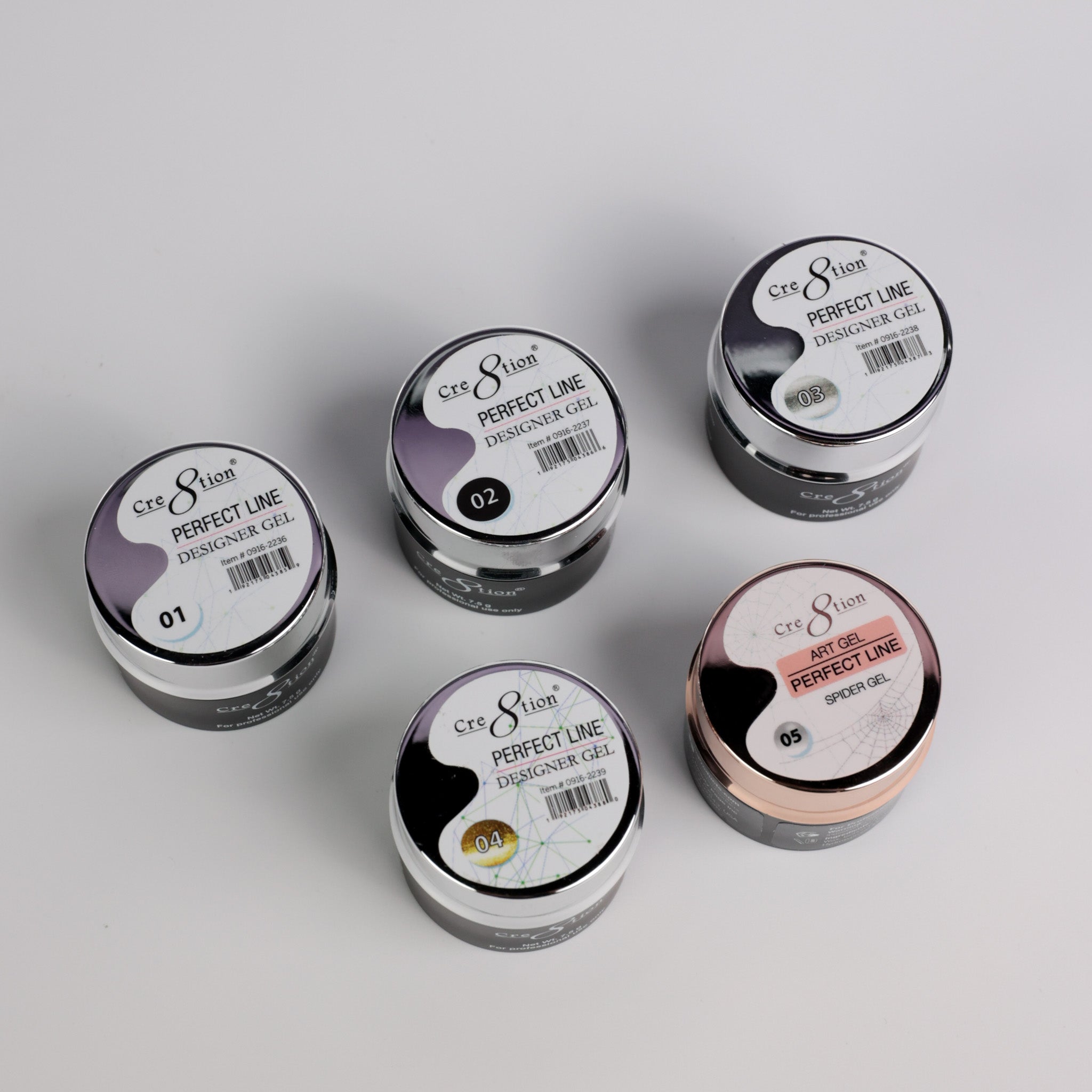 Cre8tion Perfect Line/ Spider Design Gel 0.26oz