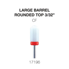 Cre8tion Ceramic Large Barrel - Rounded Top 3/32"