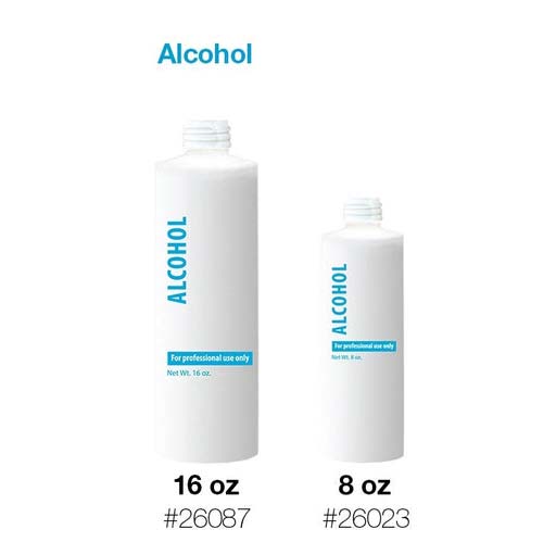 Cre8tion Plastic Bottle "Alcohol" EMPTY - Related Liquid non Cap