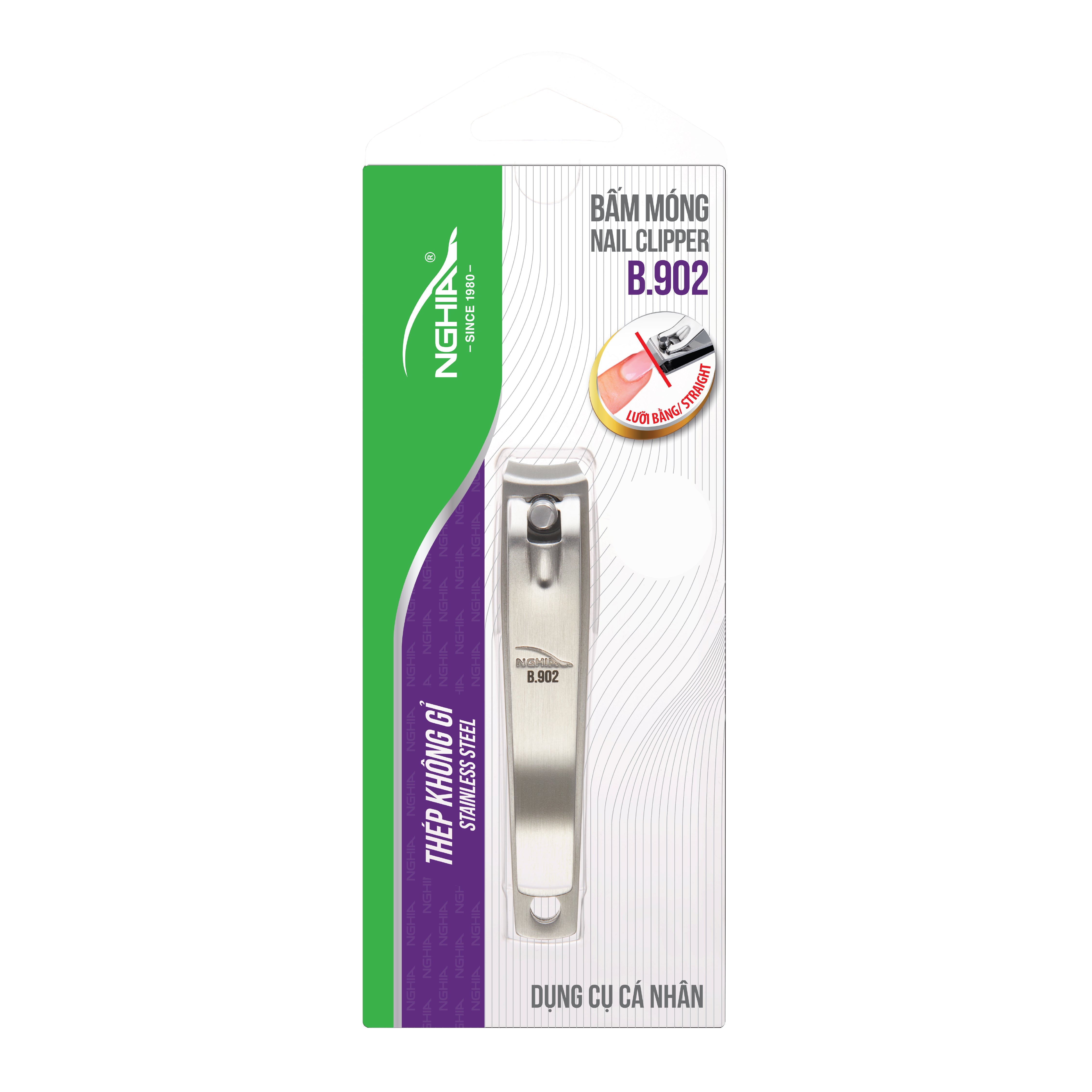 NGHIA Cuticle Pusher - S-505 (Stainless Steel)