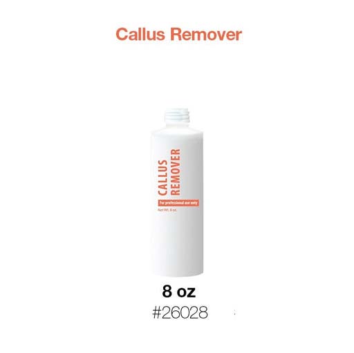 Cre8tion Plastic Bottle "Callus Remover" 8oz EMPTY - Related Liquid non Cap