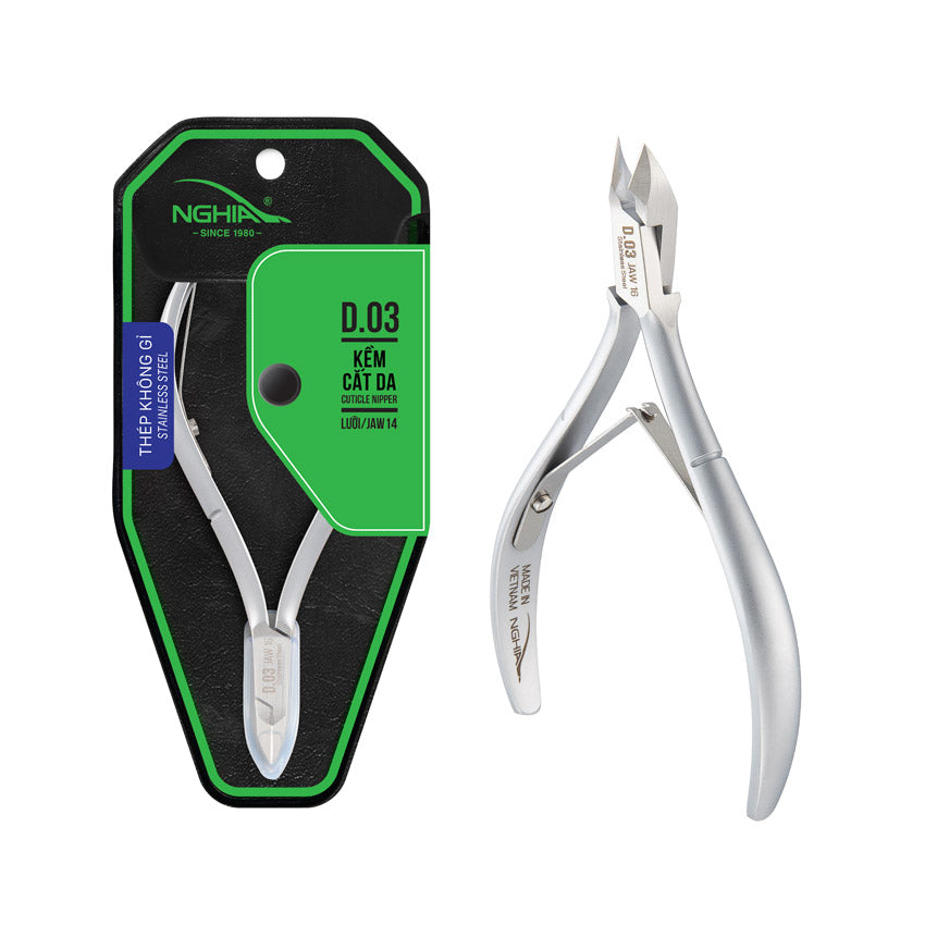 NGHIA Cuticle Pusher - S-504 (Stainless Steel)
