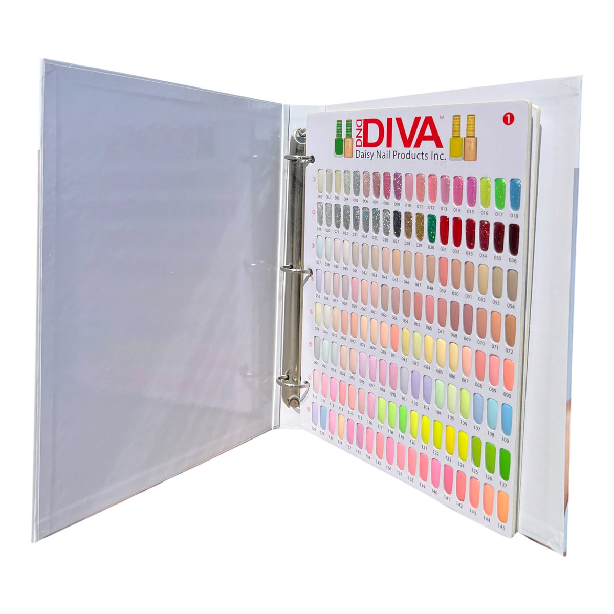 DND DIVA GEL AND POLISH COLLECTIONS 288 FREE 2 SAMPLE BOOK