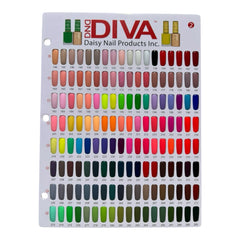 DND DIVA GEL AND POLISH COLLECTIONS 288 FREE 2 SAMPLE BOOK