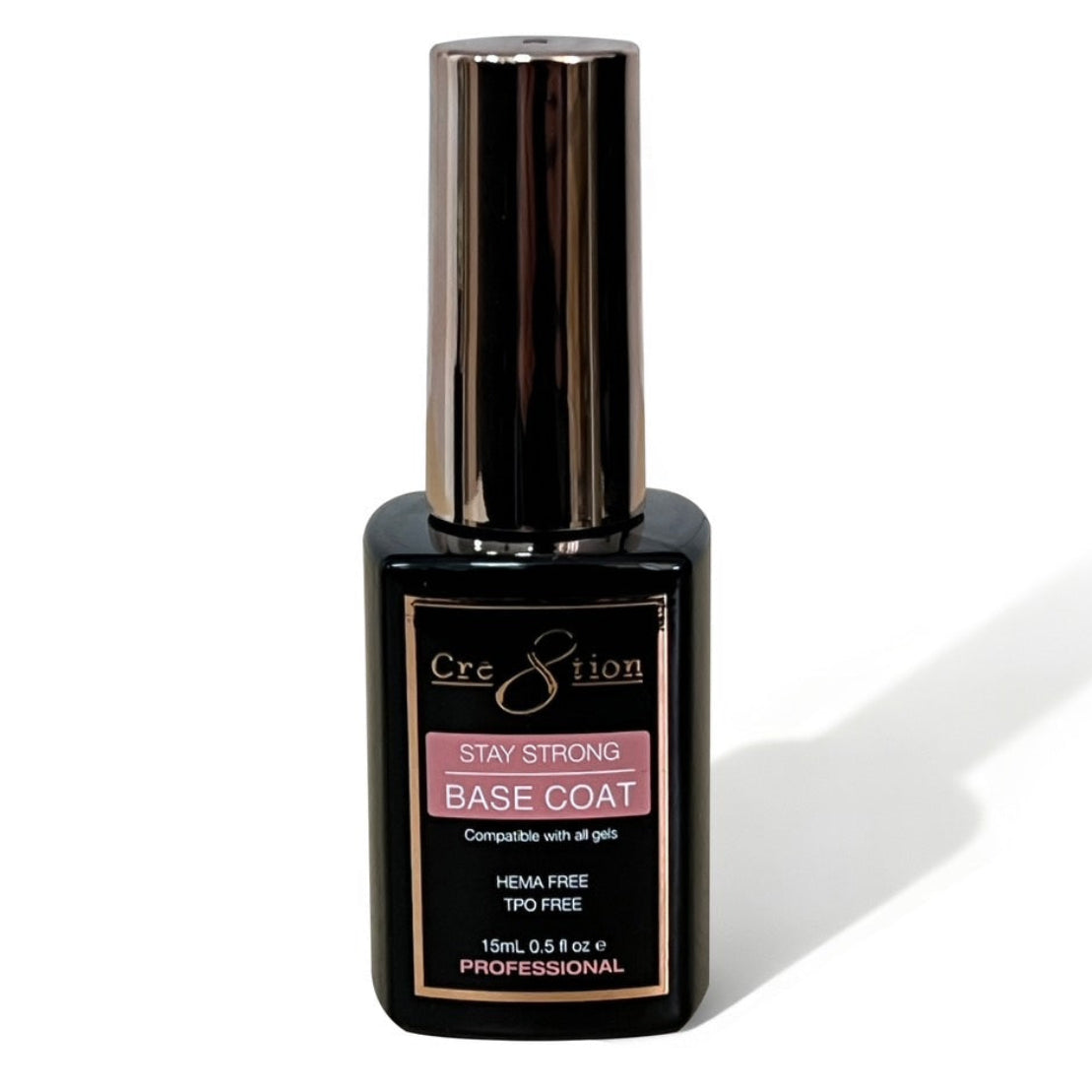 Cre8tion Soak Off Gel - Base Coat 0.5oz (HEMA/TPO Free)