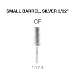 Cre8tion Carbide Small Barrel, Silver 3/32"