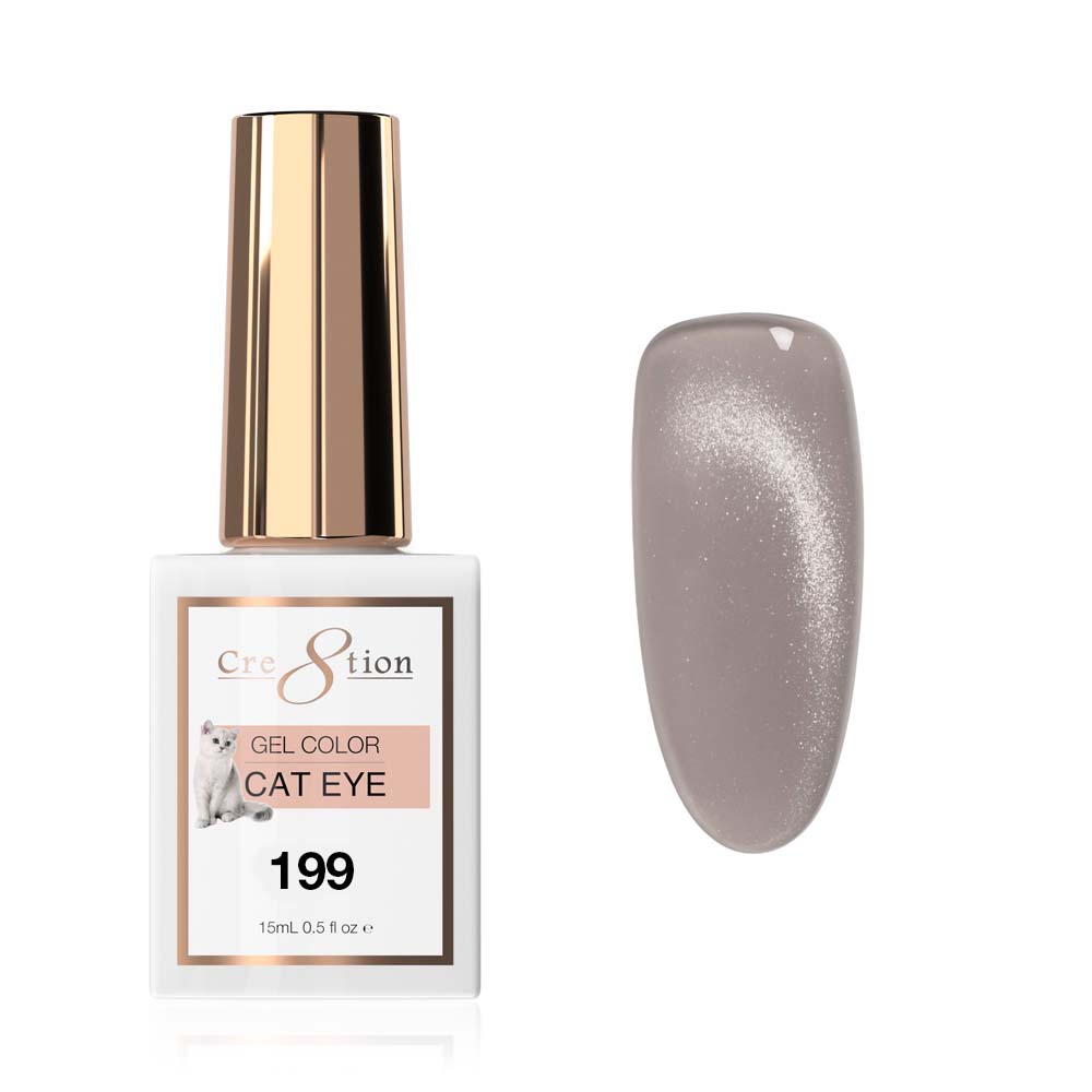 Cre8tion Cat Eye Soak Off Gel 0.5oz 199