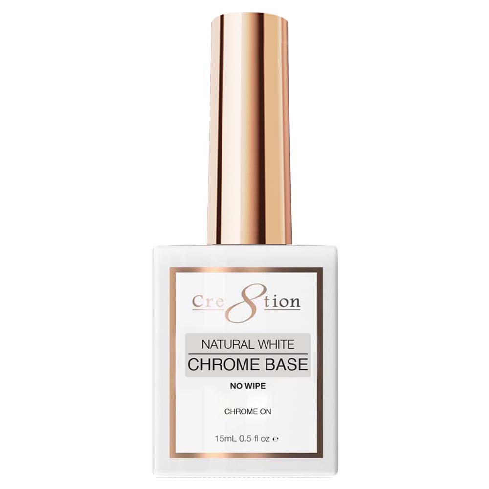 Cre8tion Chrome Base Natural White 0.5oz