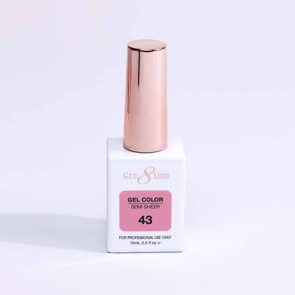 Cre8tion Hema Free Semi-Sheer Collection 0.5oz - Mauve Series