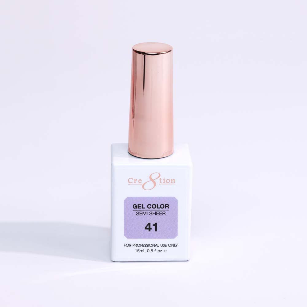 Cre8tion Hema Free Semi-Sheer Collection 0.5oz - Mauve Series