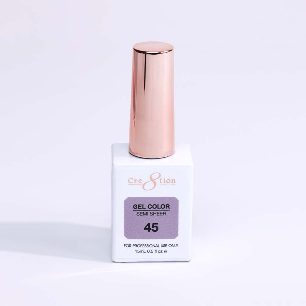 Cre8tion Hema Free Semi-Sheer Collection 0.5oz - Mauve Series