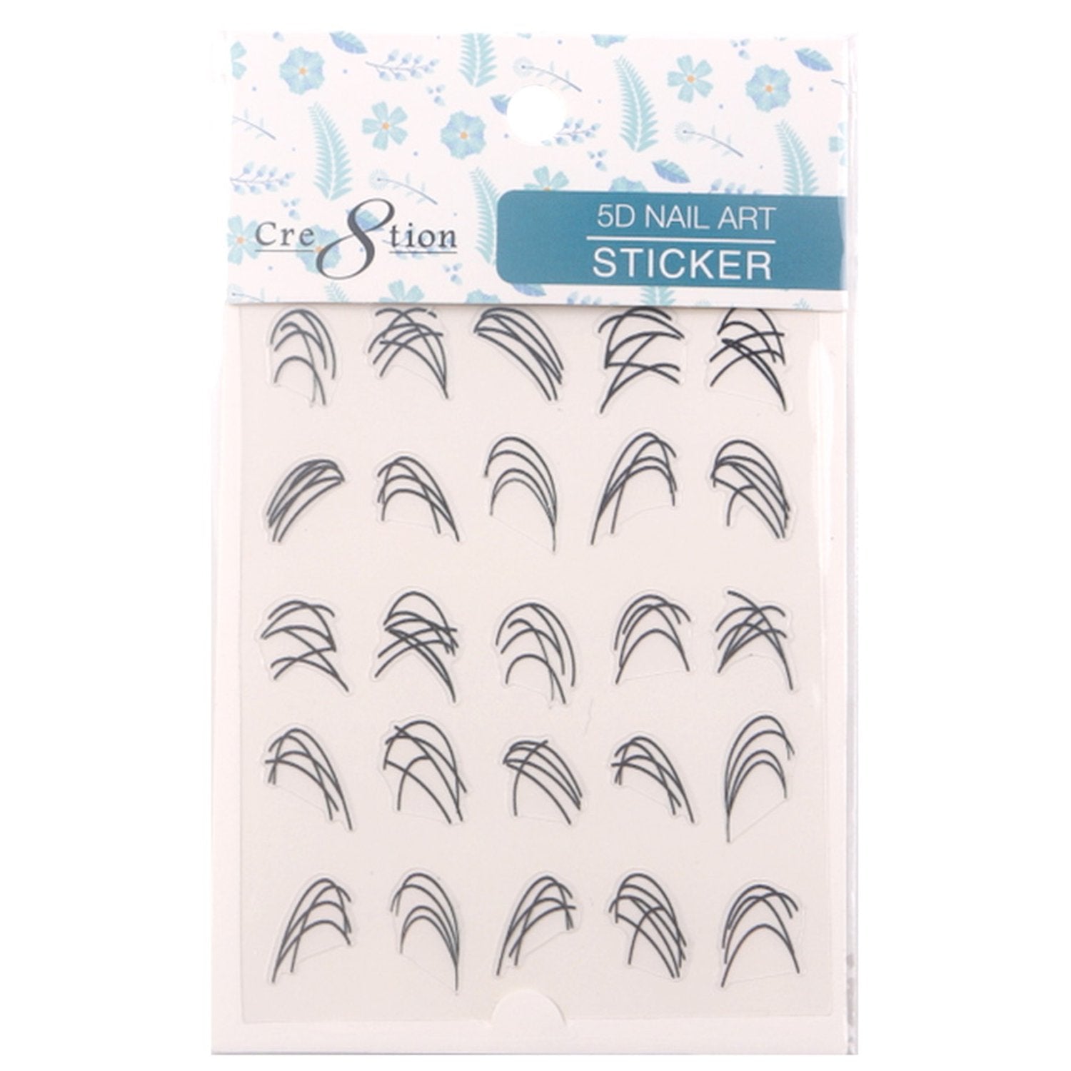 Cre8tion Nail Art Sticker 5D - 107