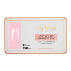 Cre8tion Soft Gel Tips - SQUARE