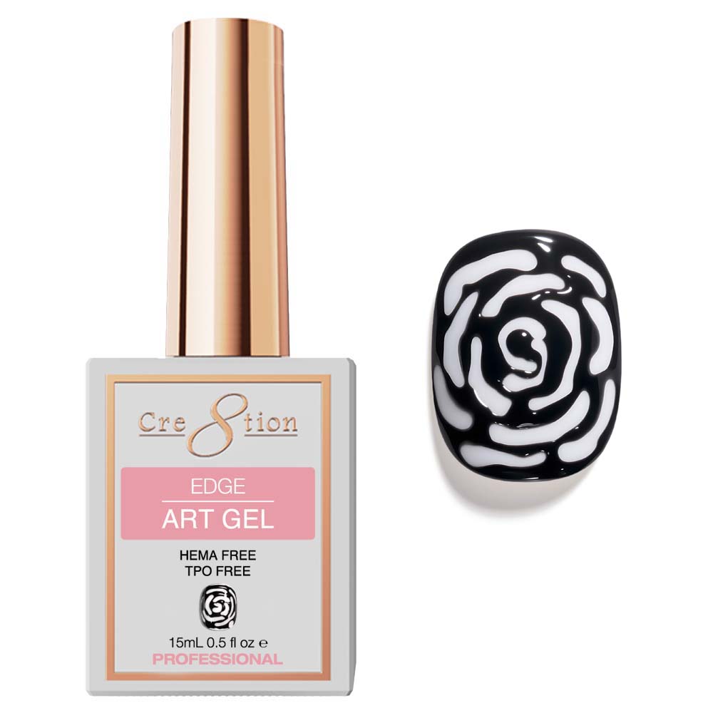Cre8tion The Edge Art Gel Black 0.5oz