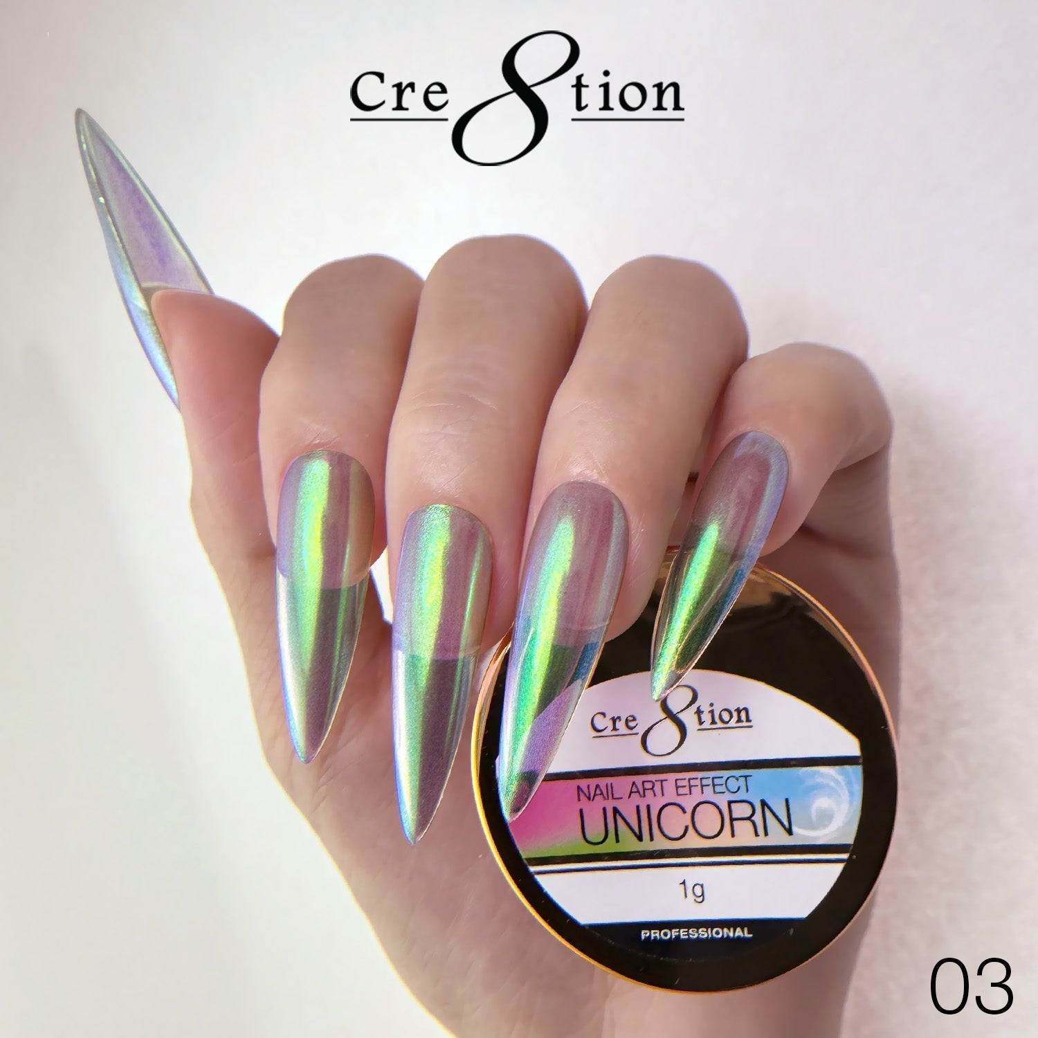 Cre8tion Unicorn Nail Art Effect 1g