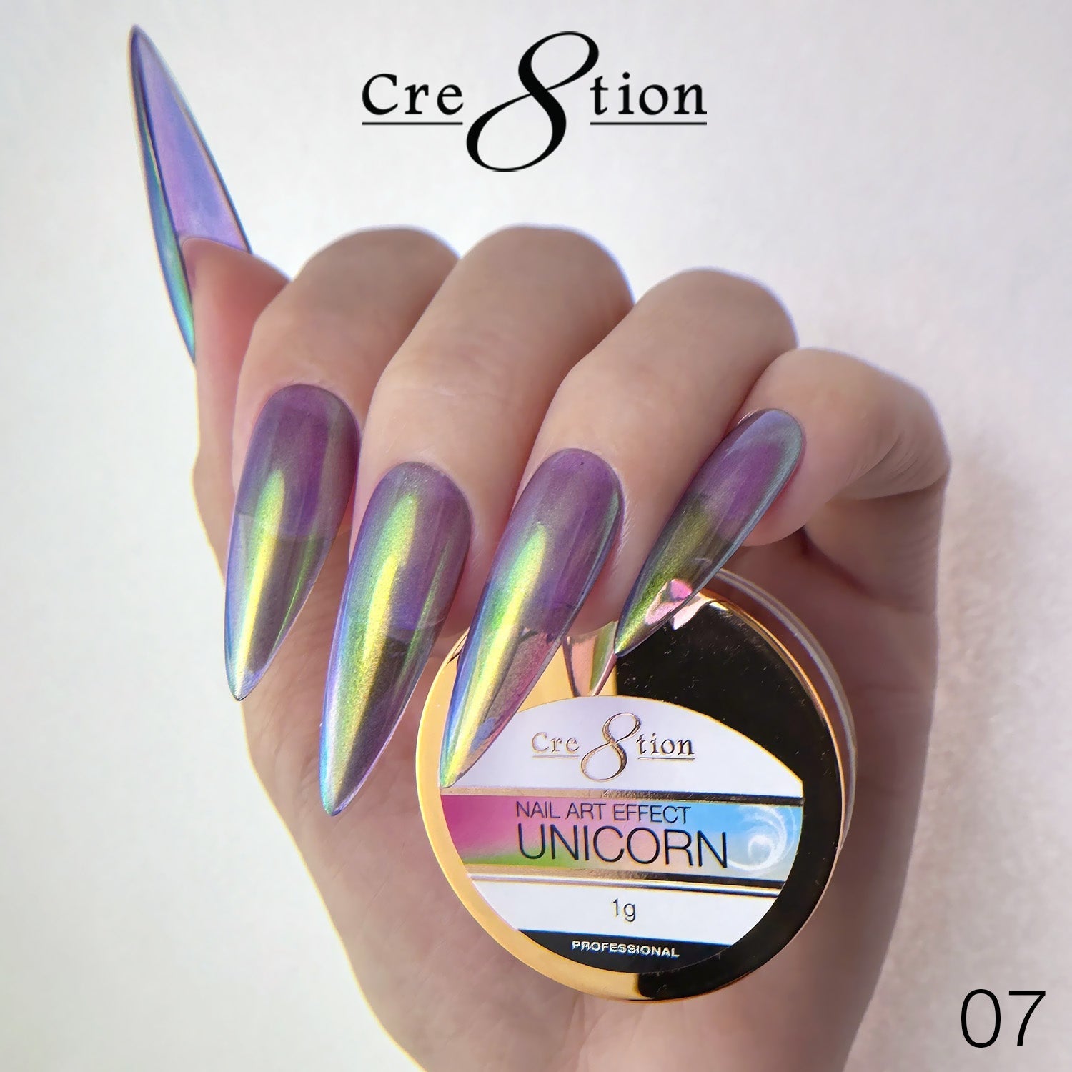 Cre8tion Unicorn Nail Art Effect 1g