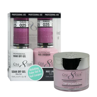 Cre8tion Matching Sets - 025 FEARLESS (SHIMMERY)