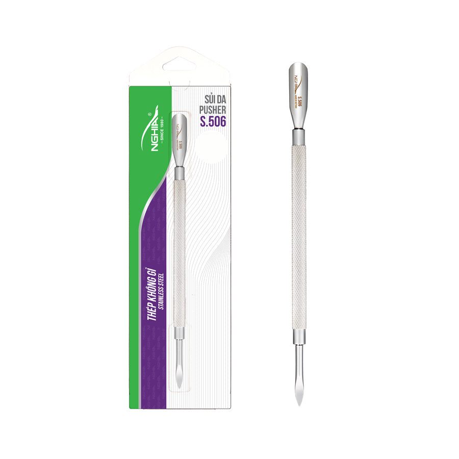 NGHIA Cuticle Pusher - S-504 (Stainless Steel)